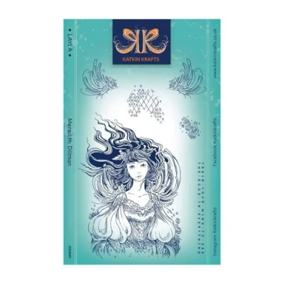 Afbeelding van Katkin Krafts Layla A5 Clear Stamp Set (KK0049) (DISCONTINUED)