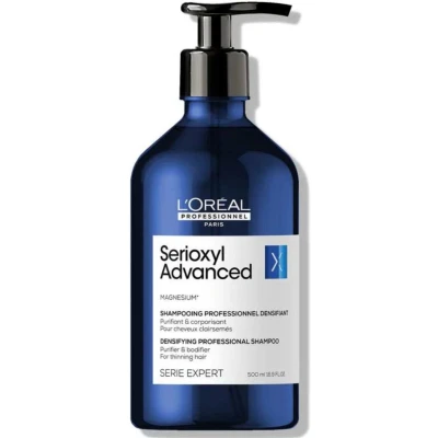 Afbeelding van L&#039;Oréal Serioxyl Advanced Purifier &amp; Bodifier Shampoo 500ml Haibu by Kapperskorting.com