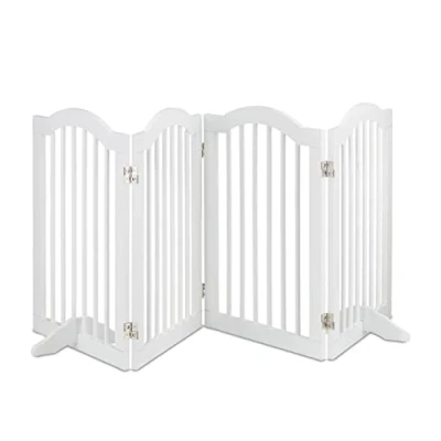 Afbeelding van Relaxdays veiligheidshek 70 cm openhaard hek traphek honden &amp; kinderen hondenhek