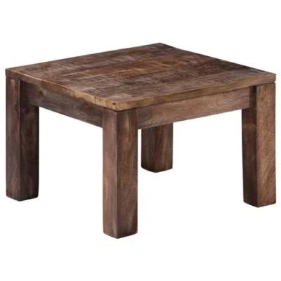 Afbeelding van vidaXL Salontafel 50x50x35 cm massief mangohout