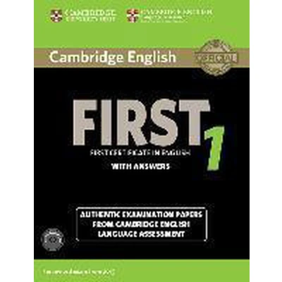 Afbeelding van Cambridge English First 1 for updated exam. Student&#039;s Book with answers and Audio CDs (2)