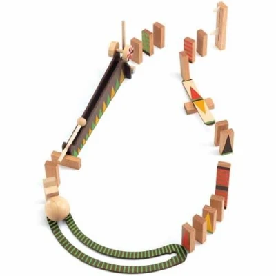 Afbeelding van Djeco kettingreactiespel zig &amp; go 27st