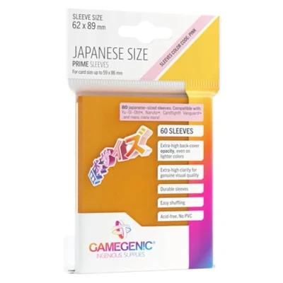 Afbeelding van Prime Japanse Sized Sleeves Orange meertalig inbegrepen