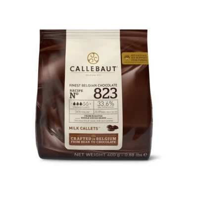 Afbeelding van Callebaut Chocolade Callets Melk (823) 400g