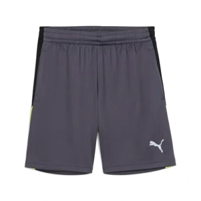 Afbeelding van Puma, Jongens, Sportbroek, IndividualLIGA Trainingsshort 2 Jr (open zakken) (140), Grijs, 140