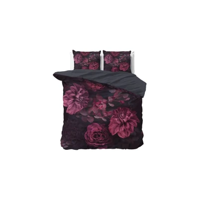 Afbeelding van Dekbedovertrek 1 Persoons 140x200 Dreamhouse Satijn Rood