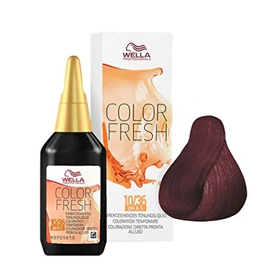Afbeelding van Wella Color Fresh 75 ml 5/56 Licht Mahonie Violetbruin