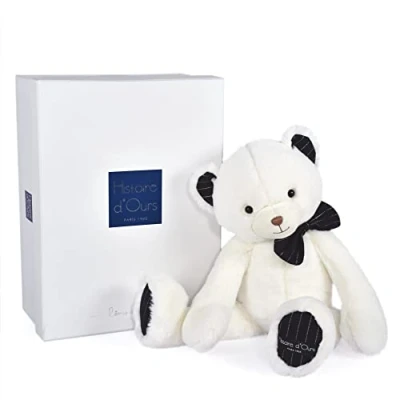 Image de Peluche ours Preppy Chic 40CM Ivoire Histoire d&#039;ours
