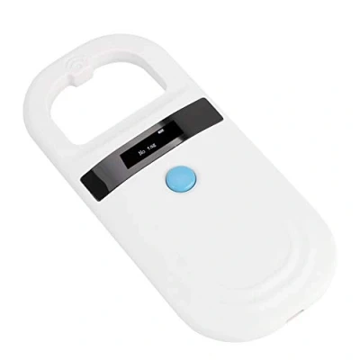 Afbeelding van Huisdier Chip Lezer, RFID Lezer Dier Identificatie Transponder met Hoge Helderheid OLED Display 128 Onderdelen Labelinformatie Opslag