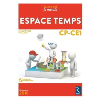 Image de Espace temps CP CE1 + cd rom