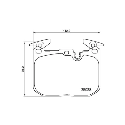 Afbeelding van MAGNETI MARELLI 363700406088 Remblokkenset Geschikt voor slijtage waarschuwingscontact BMW: 1 Hatchback, 3 Touring, Saloon