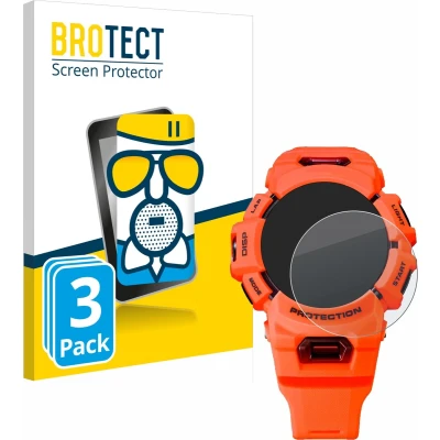 Afbeelding van BROTECT Screenprotector voor Casio G Shock GBA 900 Folie Beschermfolie Beschermglas matte (3 Stuks)