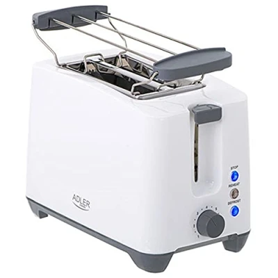 Afbeelding van Broodrooster 750W wit AD 3216 Adler
