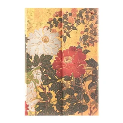 Image de Carnet à couverture rigide Paperblanks Natsu Rinpa Floraux