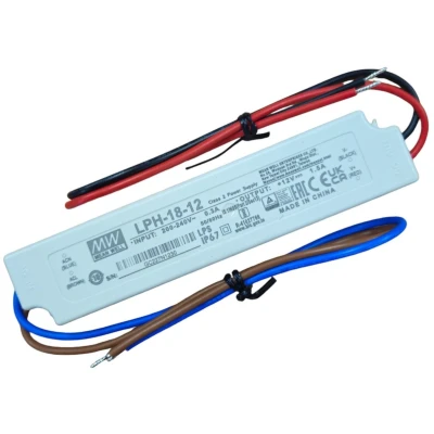Afbeelding van Mean Well SCHAKELENDE VOEDING 1 UITGANG 18 W 12 V