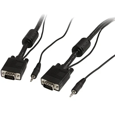 Afbeelding van VGA kabel Startech MXTHQMM5MA Zwart