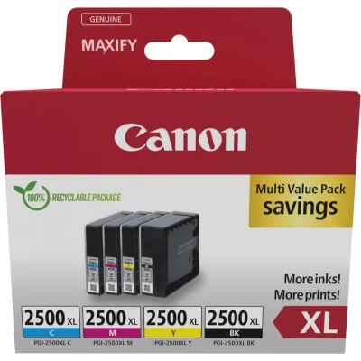 Afbeelding van Canon PGI 2500XL multipack BK/C/M/Y 9254 B004