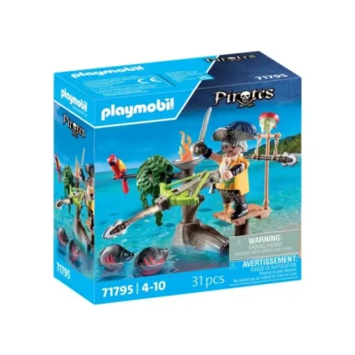 Afbeelding van PLAYMOBIL® Piraat met ballista P 71795