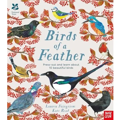 Afbeelding van Press out and learn National Trust: birds of a Feather: about 10 beautiful
