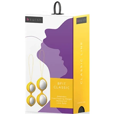 Afbeelding van B Swish bfit Classic Kegel Ballen Geel