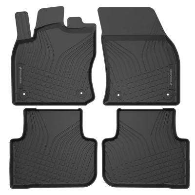 Afbeelding van WALSER 100093 Vloermatset TPE (thermoplastische elastomeer) zwart VOLKSWAGEN: Tiguan II (AD1) 2.0 TDI 4motion, 1.4 TSI, TSI 1.6