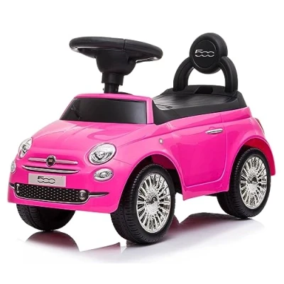 Afbeelding van Fiat kinderwagen, 1 jaar, interactief met claxon en motorgeluiden, push auto