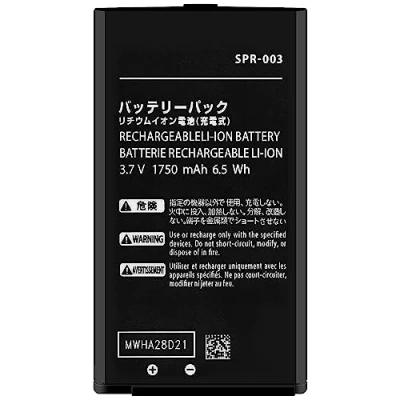 Afbeelding van OSTENT Oplaadbare lithium ion batterij, 1750 mAh, 3,7 V, voor Nintendo New 3DS LL/XL console