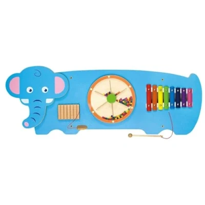 Afbeelding van Viga Toys Wandspeelbord Olifant