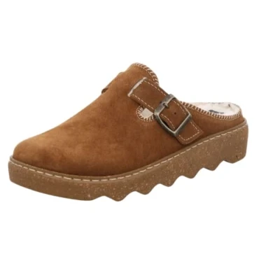 Afbeelding van Rohde Pantoffels, Dames, Maat: 42, Cuoio Veloursleer