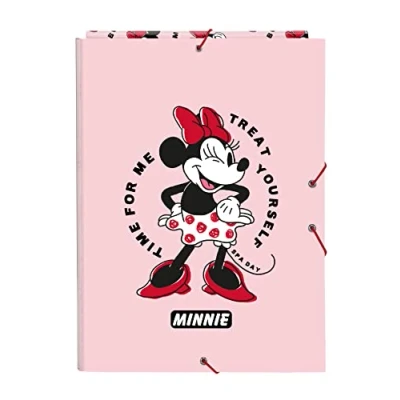 Afbeelding van Organiser Map Minnie Mouse Me time Roze A4
