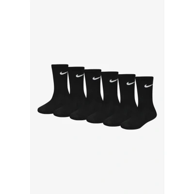 Afbeelding van Nike Sportswear Basic CREW 6 PACK Sokken voor kinderen, Maat: 26 30, Black