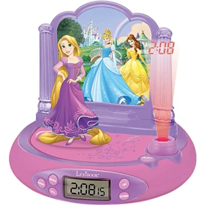 Afbeelding van Princess Wekkerradio met projector en geluidseffecten 3380743070346