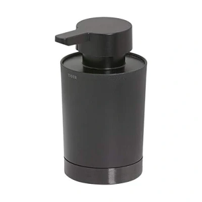 Afbeelding van Tiger Tune Zeepdispenser vrijstaand 180 ml Zwart metaal geborsteld / Gunmetal black