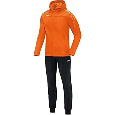 Afbeelding van Polyesterpak met kap Classico Fluo oranje / 36