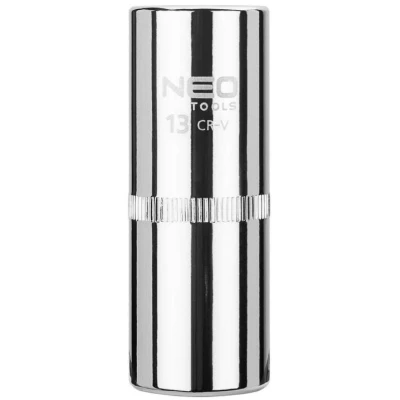 Afbeelding van NEO TOOLS 08 246 Steeksleutelelement 1/4 3124 13 mm Chroom vanadium staal SuperLock