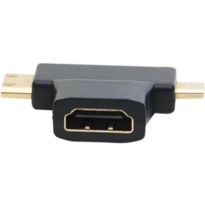 Image de Adaptateur Mini et Micro Hdmi Male Vers Femelle