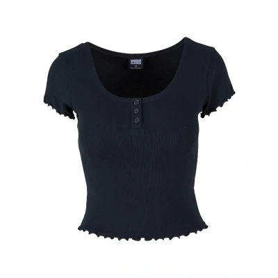 Afbeelding van Urban Classics LOCK Tshirt basic, Dames, Maat: 5XL, Black