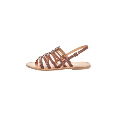 Afbeelding van Les Tropeziennes par M Belarbi HIKA Sandalen, Dames, Maat: 39, Tan Leer