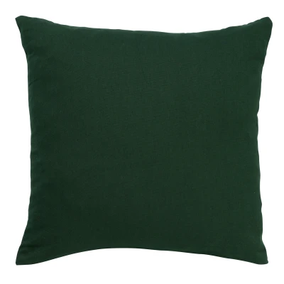 Afbeelding van Dutch Decor JAMES Kussenhoes 45x45 cm duurzaam katoen effen kleur Mountain View donkergroen