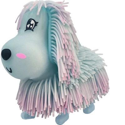 Afbeelding van Jiggly Pets Pup blauw Interactieve Puppy met muziek