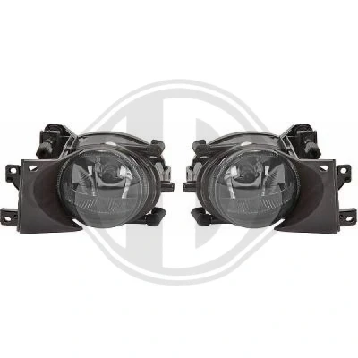 Afbeelding van DIEDERICHS 1223789 Mistlampenset BMW: 3 Coupe, Saloon, 5 Saloon