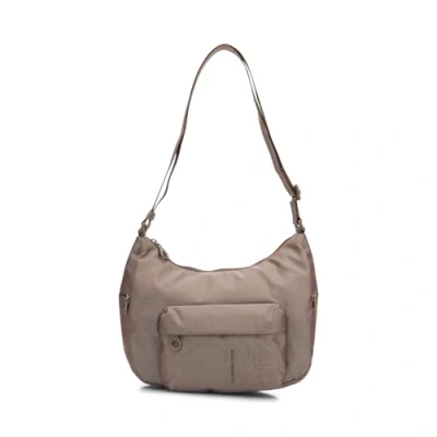 Afbeelding van MANDARINA DUCK schoudertas MD20 Shoulderbag Taupe oud roze