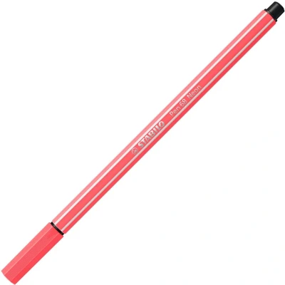 Afbeelding van STABILO Pen 68 Premium Viltstift Neon Rood per stuk