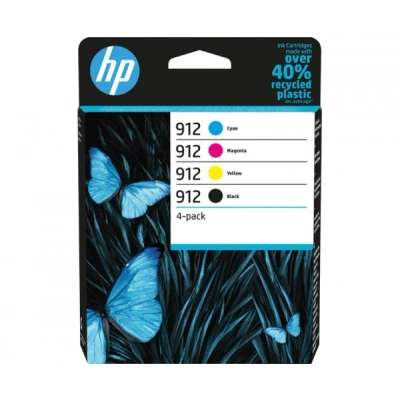 Afbeelding van HP Inktcartridge 6ZC74AE 912 zwart 3 kleuren