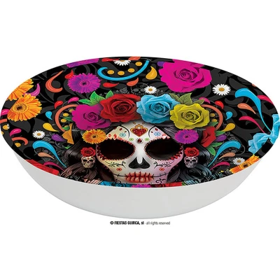 Afbeelding van Fiestas Guirca Halloween schaal catrina (32 cm)