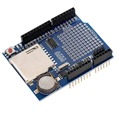 Afbeelding van AZDelivery Data Logger Module Gegevensrecorder Schild compatibel met Arduino Inclusief E Book! 1