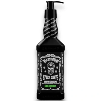 Afbeelding van Bandido Barber Cologne Fresh Lotion Aftershave Cream voor heren, 350 ml, natte scheerbalsem, voedt en verfrist de gevoelige huid (vers)