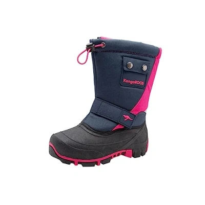 Afbeelding van Kangaroos BEAN II Snowboots Dark navy/daisy pink voor kinderen, Maat: 38, Kunststof/ textiel