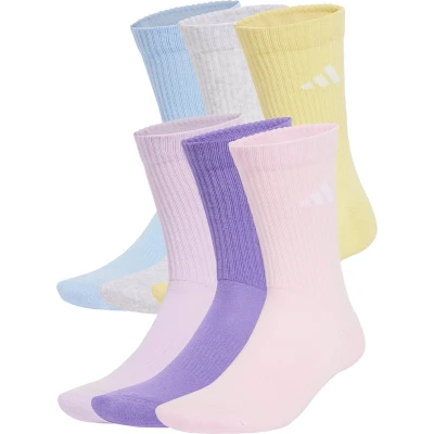 Afbeelding van adidas Performance Cushioned Unisex 6 PACK Sportsokken, Maat: 46 48, Violet fusion/ice lavender/glow blue/clear pink