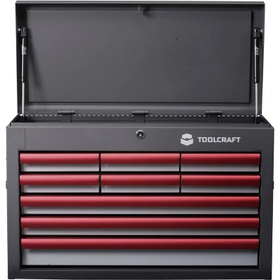Afbeelding van TOOLCRAFT 887090 Werkplaatswagen Kleur (specifiek): Grijs, Antraciet, Rood